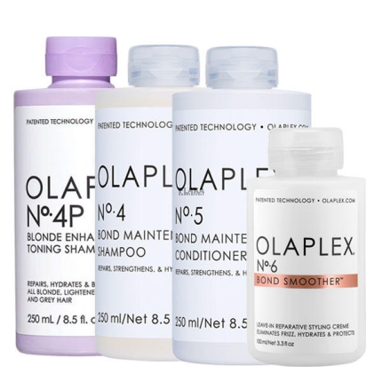 Olaplex Blond Profi Care Set No. 4P + No. 4 + No. 5 + No. 6