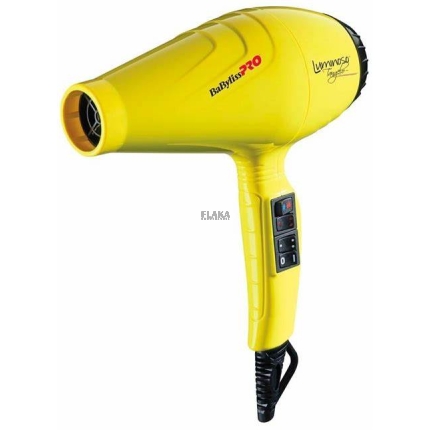 Babyliss Pro Haardroger 2100W IONIC LUMINOSO GIALLO
