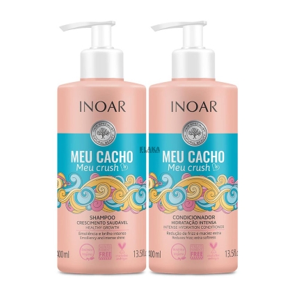 Inoar Meu Cacho Shampoo & Conditioner 400 ML