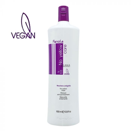 Fanola No Yellow Mask Cuidado Kur haarmasker - 1000 ml